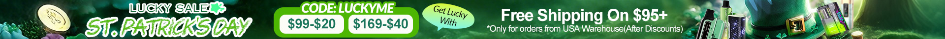 2026 St. Patrick's Day Vape Sale