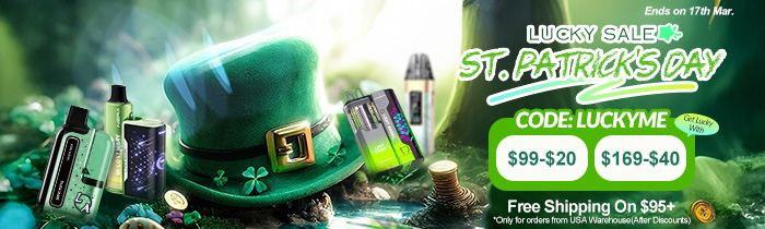 2026 St. Patrick's Day Vape Sale