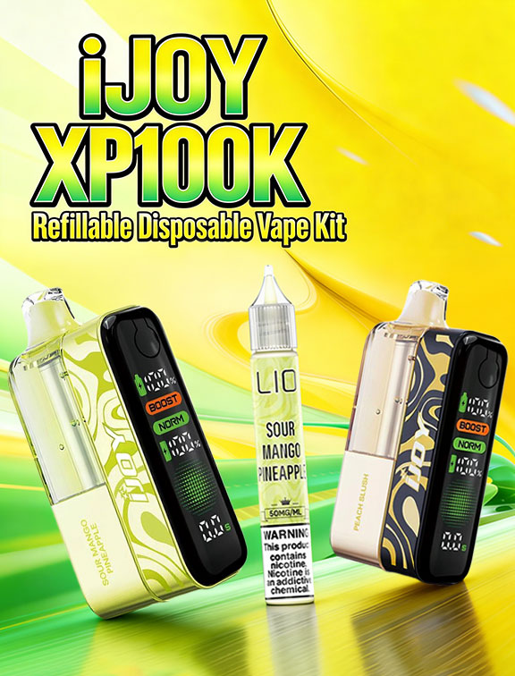 iJOY XP100K Refillable Disposable Vape
