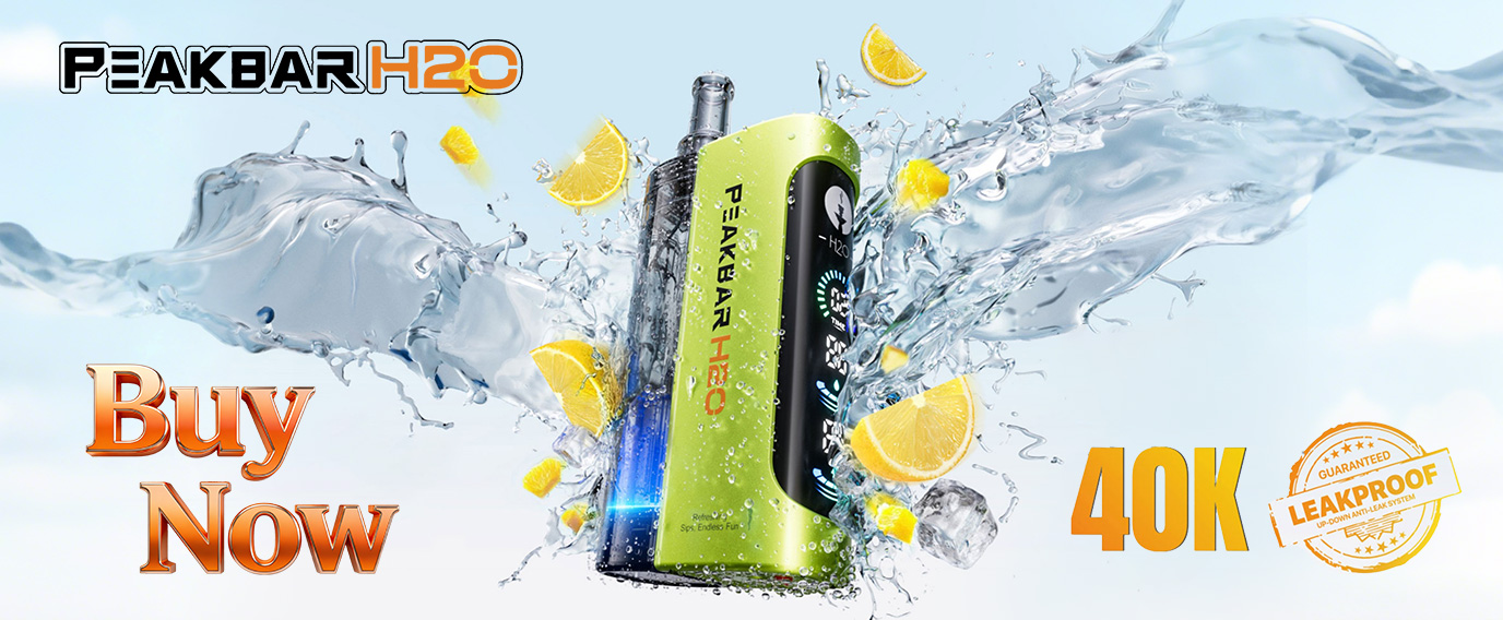 PeakBar H2O 40K Disposable Vape