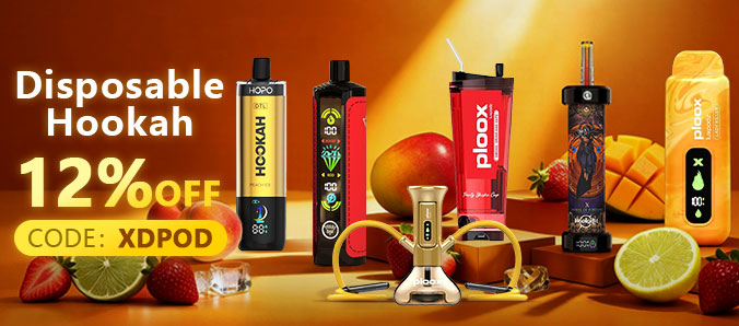 12% OFF Disposable Hookah