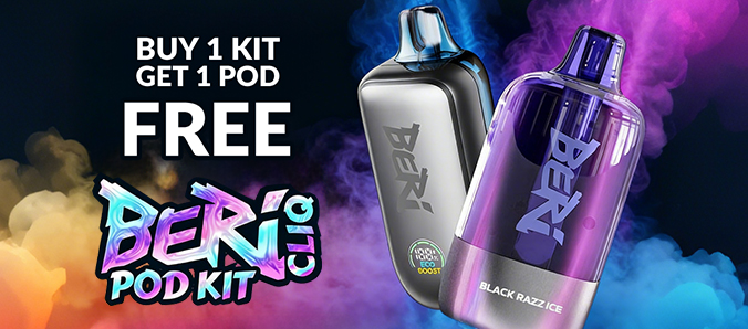 Beri Cliq 50K Buy 1 Kit Get 1 Free Pod