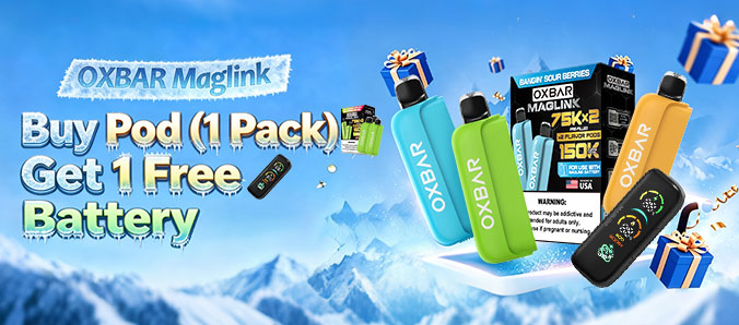 OXBAR Maglink Buy Pod (1pack=2pcs) Get Free Battery