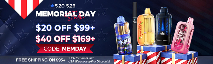 2026 Memorial Day Vape Sale