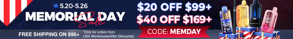 2026 Memorial Day Vape Sale