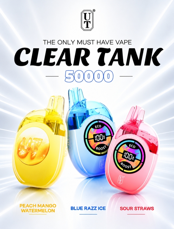 Flum UT Bar Clear Tank 50K
