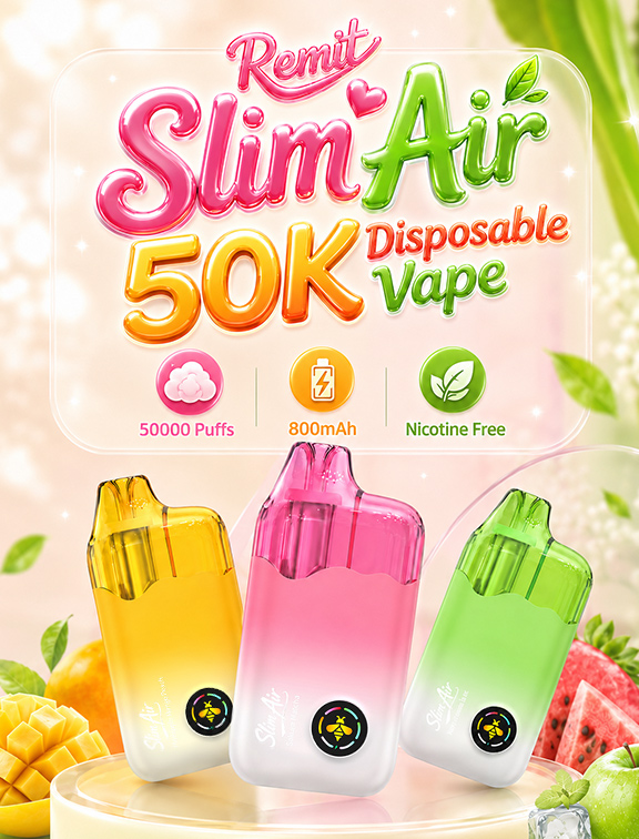 Remit Slim Air 50K Disposable Vape