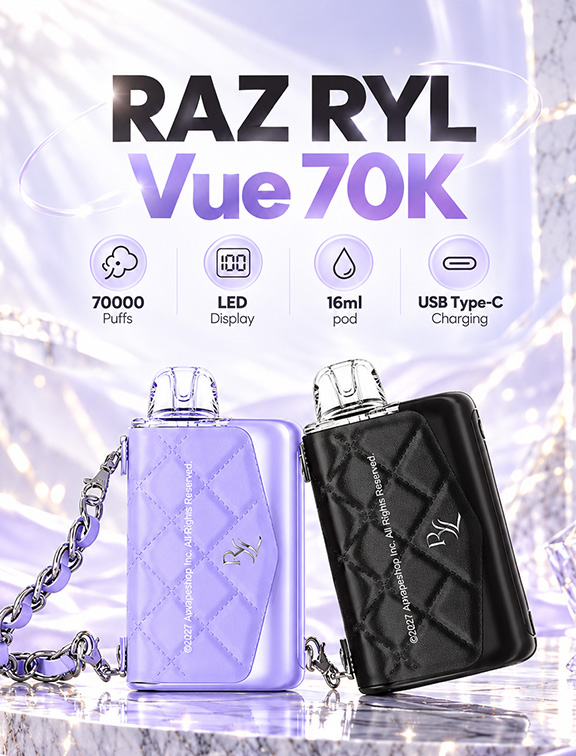 RAZ RYL Vue 70K Disposable Vape Kit