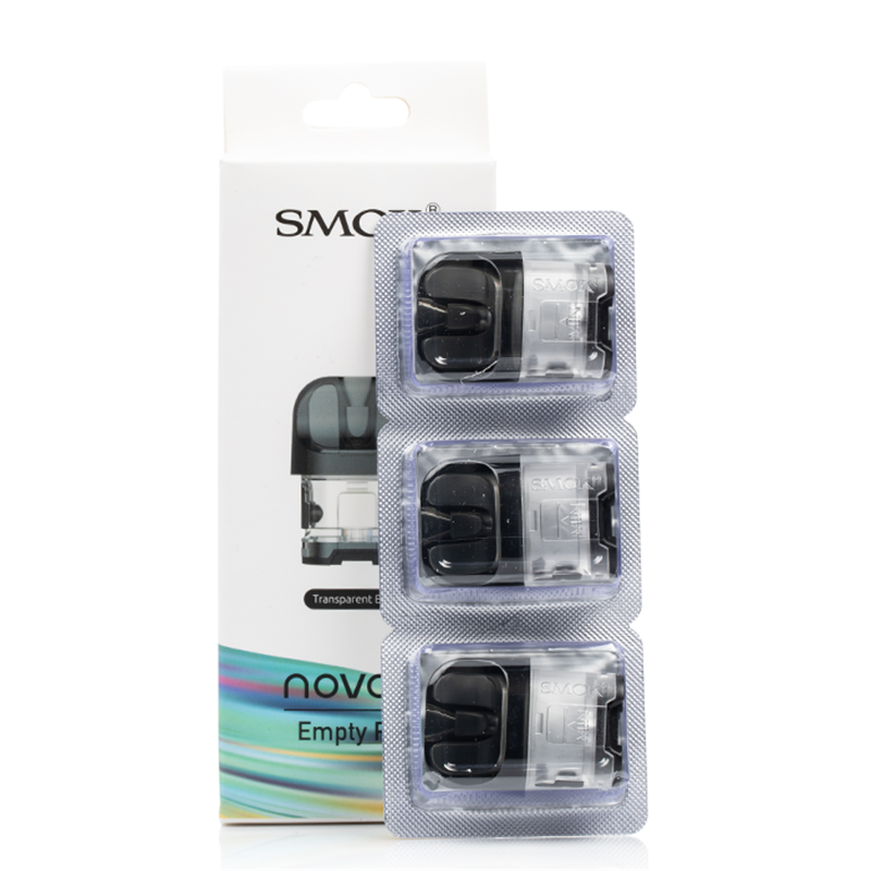 smok - novo 4 - empty pods - packaging
