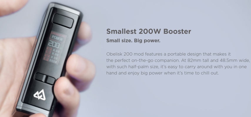 geekvape OBELISK 200 mod small size
