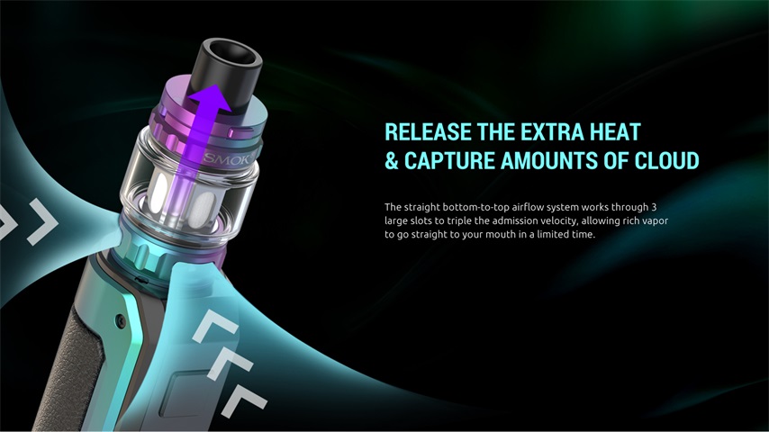 SMOK Fortis Kit airflow