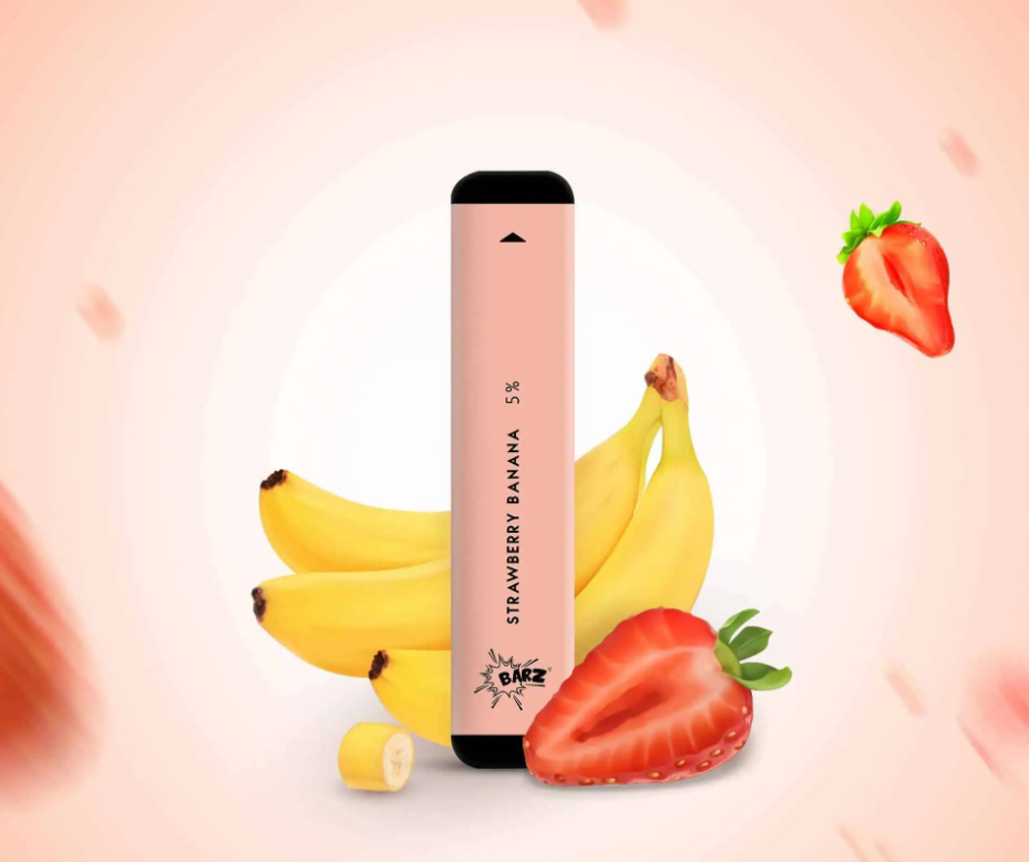 Barz Disposable Vape Device -Strawberry Banana