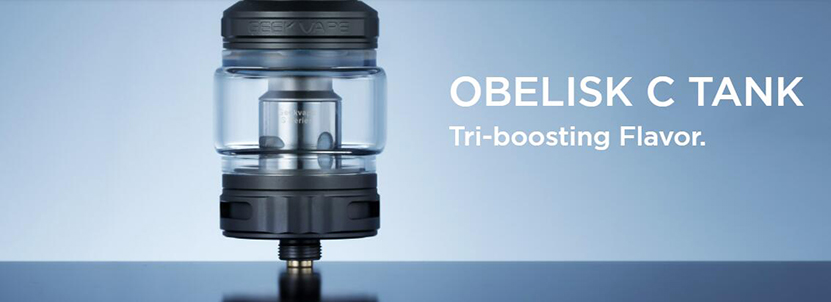 GeekVape Obelisk C Tank Tri Boosting Flavor