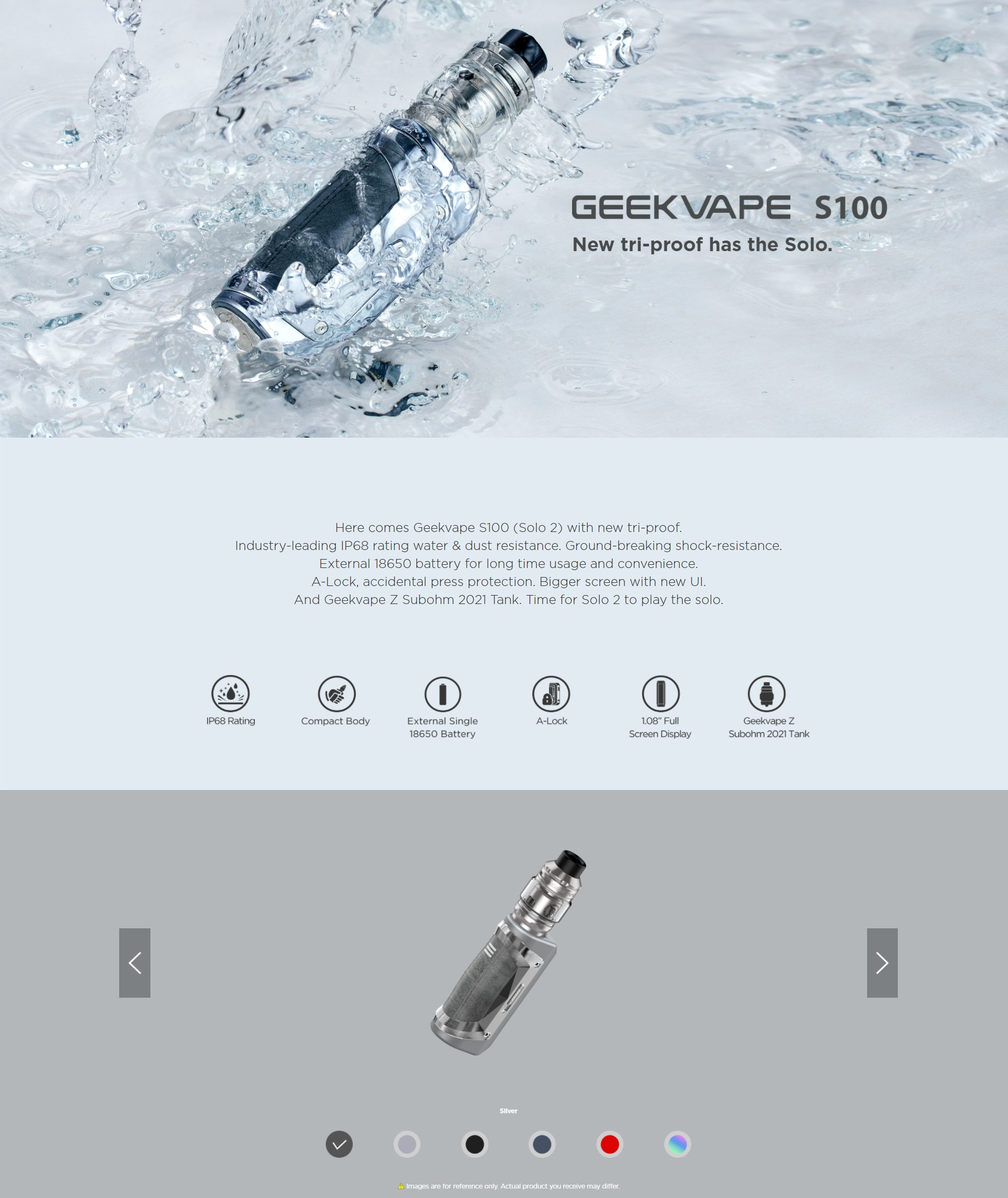 Geekvape S100 Kit for sale