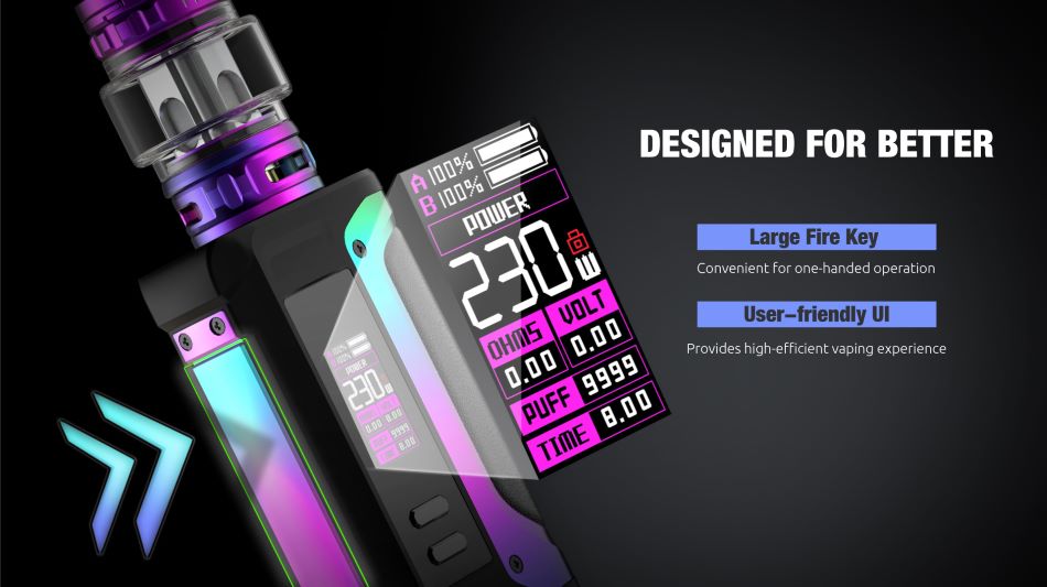 SMOK ARCFOX TC Box Mod Design