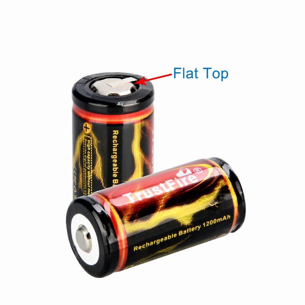 TrustFire 18350 Battery Flat Top