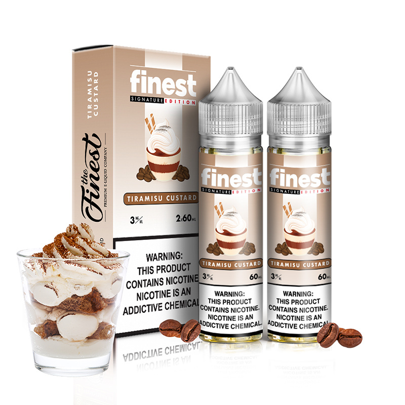 Finest Signature Edition Tiramisu Custard E-juice 120ml