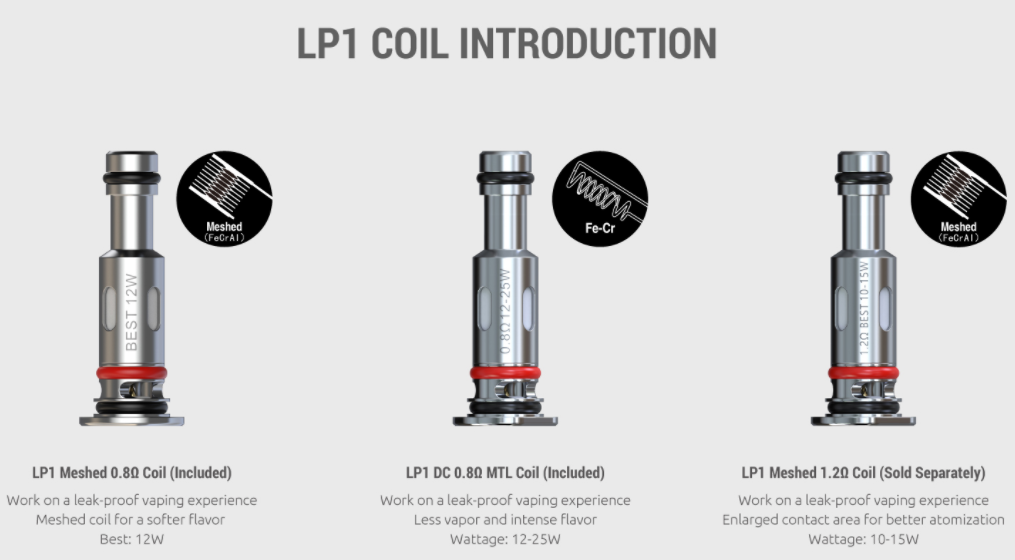 SMOK LP1 Coil For Sale
