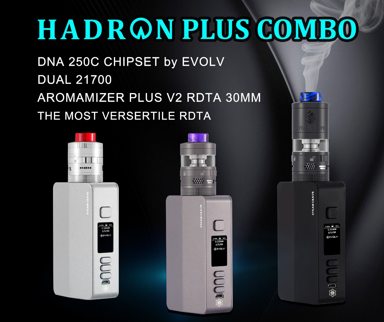 Steam Crave Hadron Plus DNA250C Kit