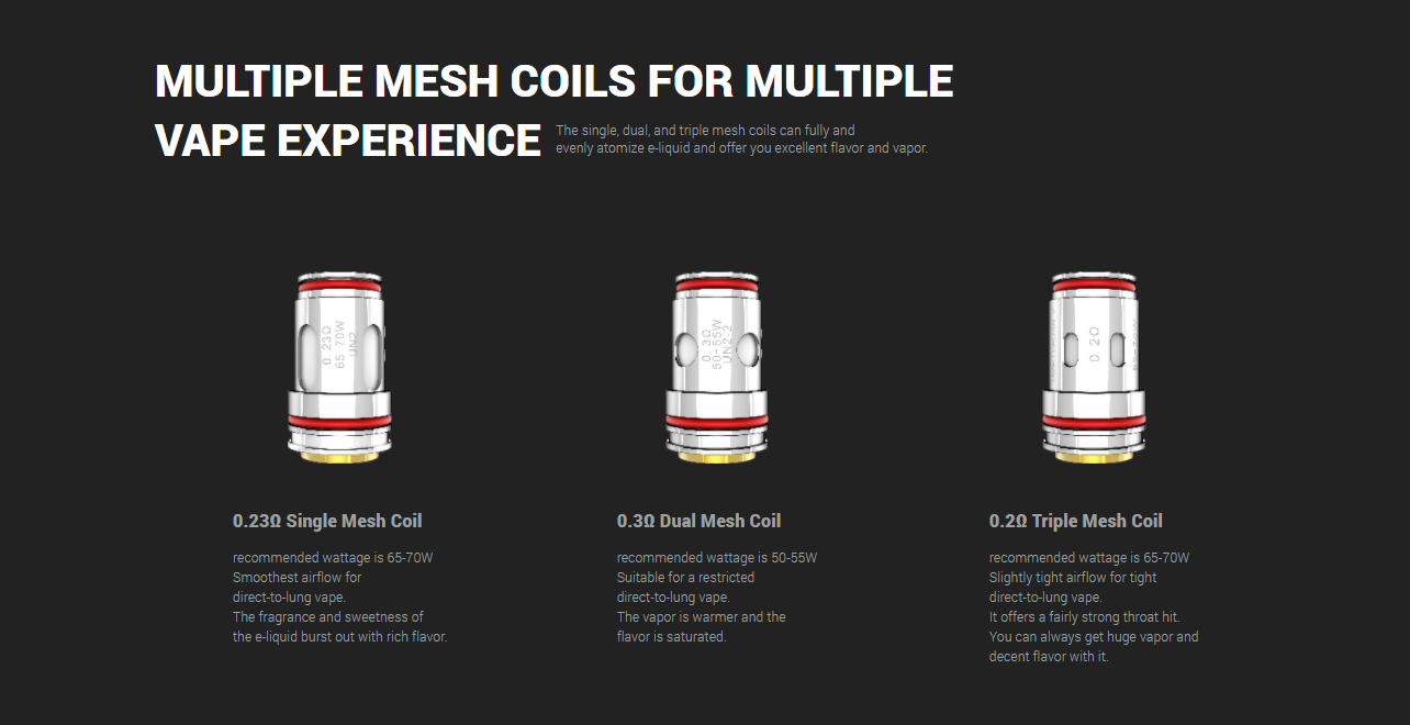 Uwell Crown 5 Coil For Sale