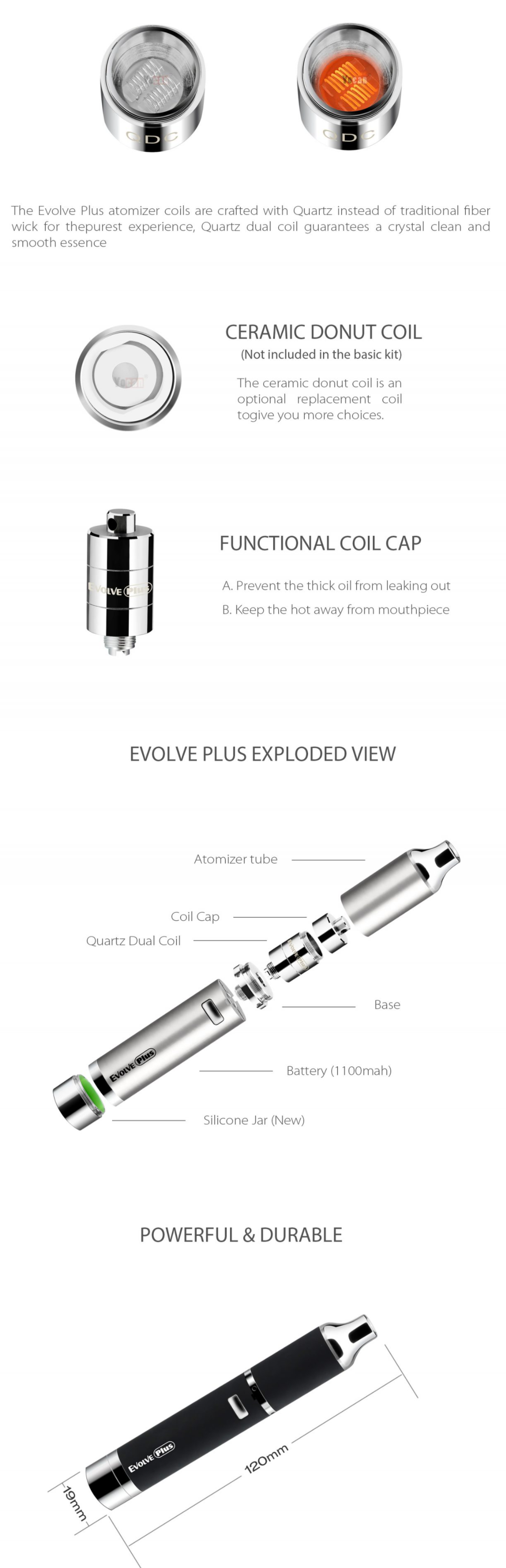 Yocan Evolve Plus Vaporizer Kit