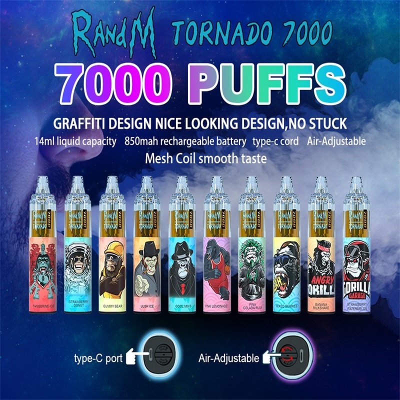 RandM Tornado 7000 Puffs Disposable Kit