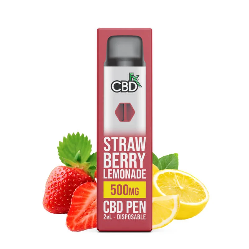 CBDfx CBD Vape Pen Strawberry Lemonade