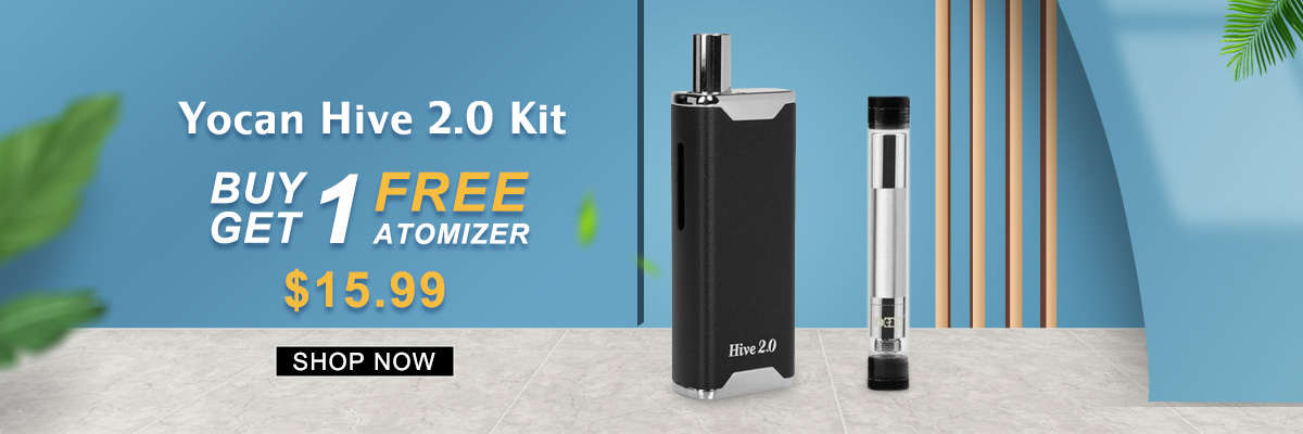 Yocan Hive 2.0 Kit Buy One Get One Pack Free Atomizer