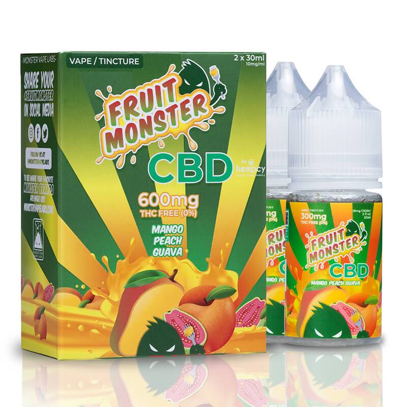 Fruit Monster Mango Peach Guava CBD E-juice 60ml