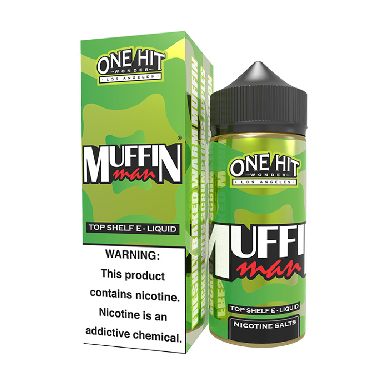 One Hit Wonder Muffin Man Tobacco-Free Nicotine Salt E-juice 100ml