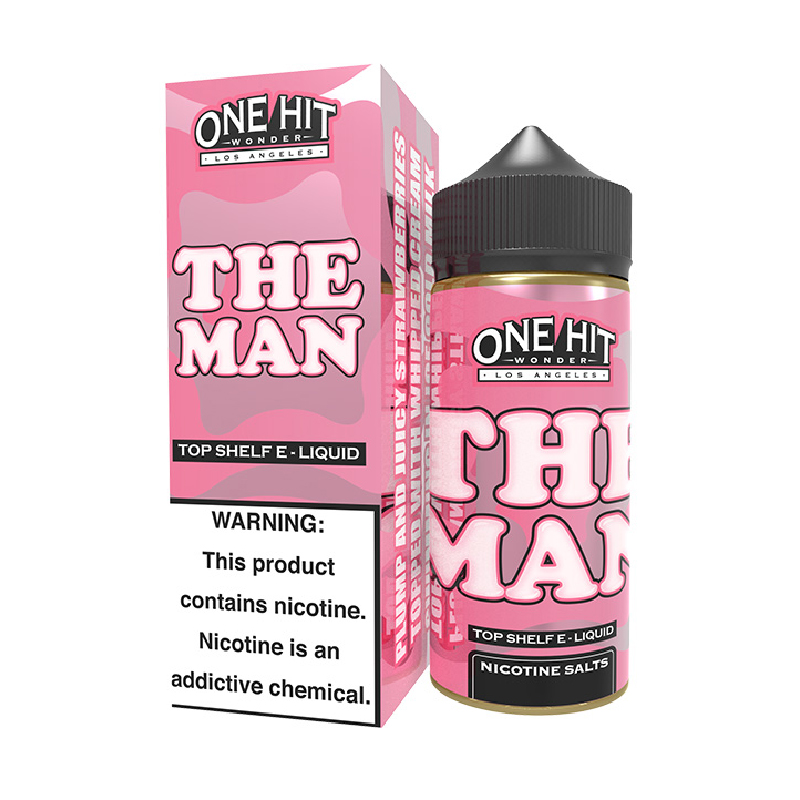 One Hit Wonder The Man Tobacco-Free Nicotine Salt E-juice 100ml
