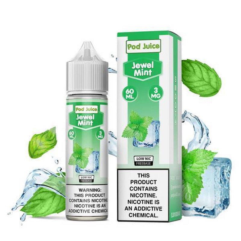 Pod Juice Jewel Mint E-juice 60ml | Vapesourcing