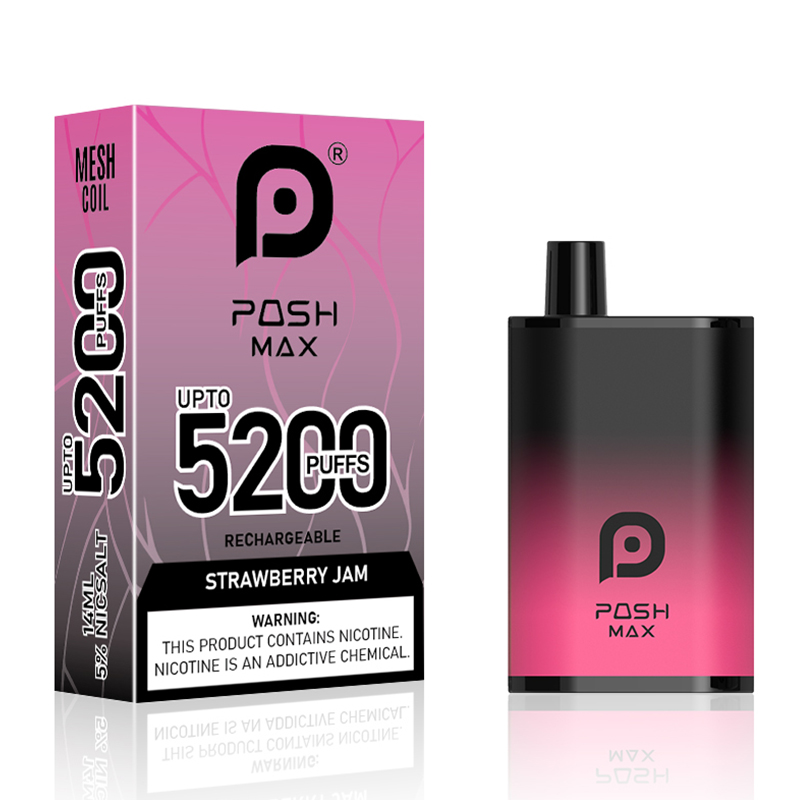 buy Posh MAX 5200 Puffs Disposable Vape Kit