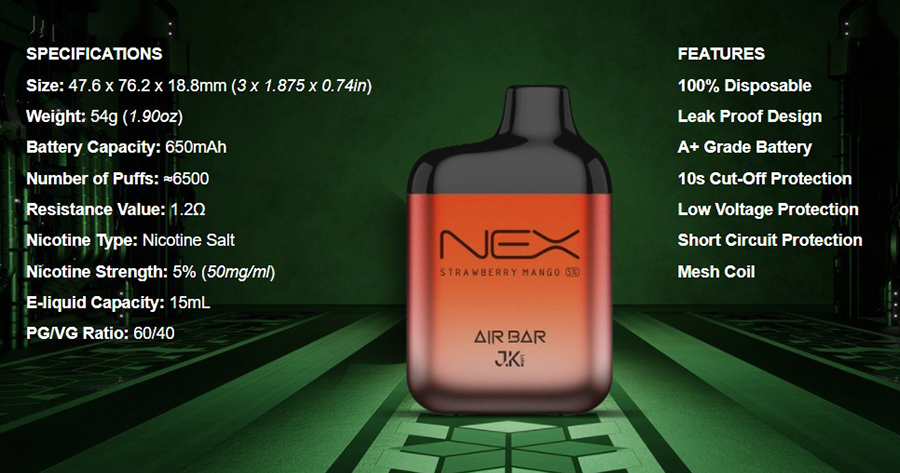 Air Bar Nex 6500