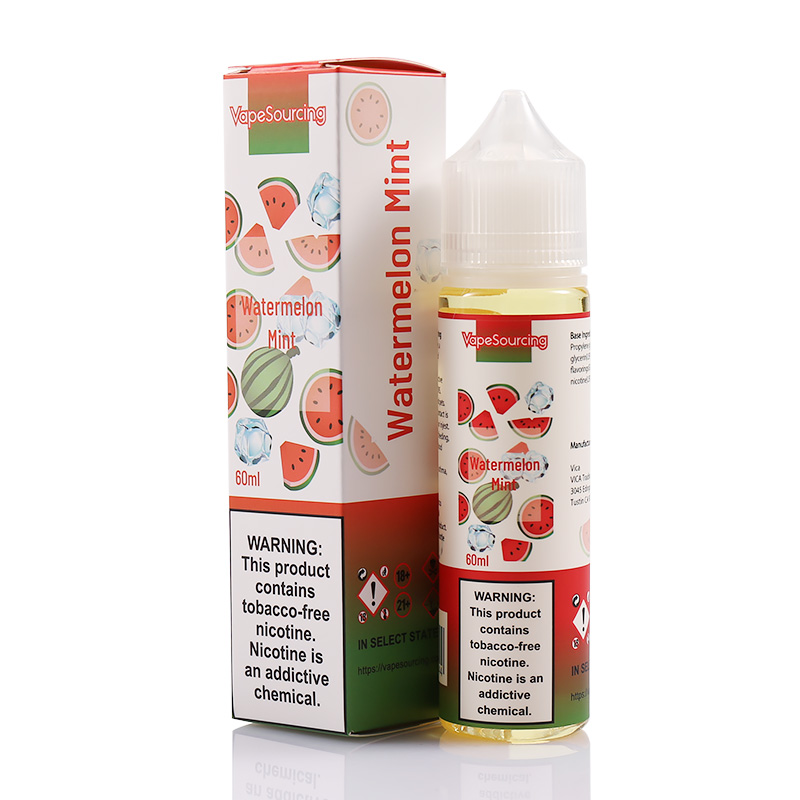 Vapesourcing Watermelon Mint E-juice 60ml