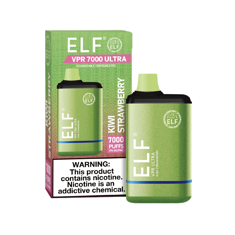 Kiwi Strawberry ELF VPR ULTRA Disposable Vape Kit Vapesourcing