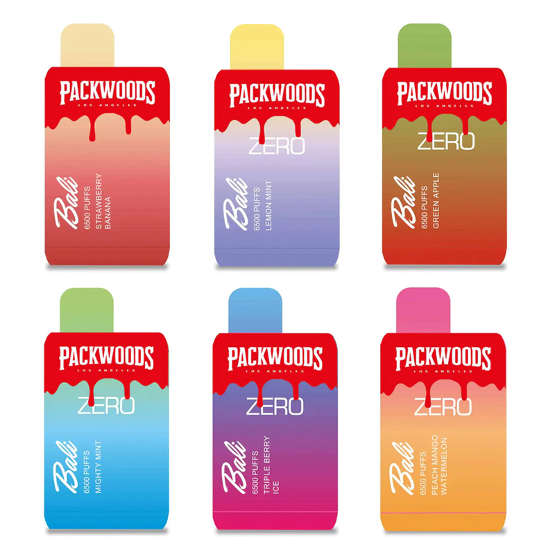 Packwoods+Bali Zero Disposable Vape Kit 6500 Puffs 15ml for deal
