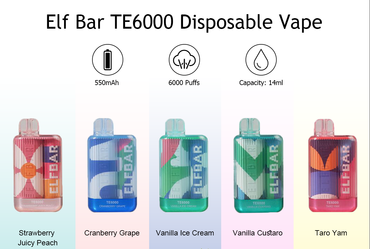 Elf Bar TE6000 disposable kit