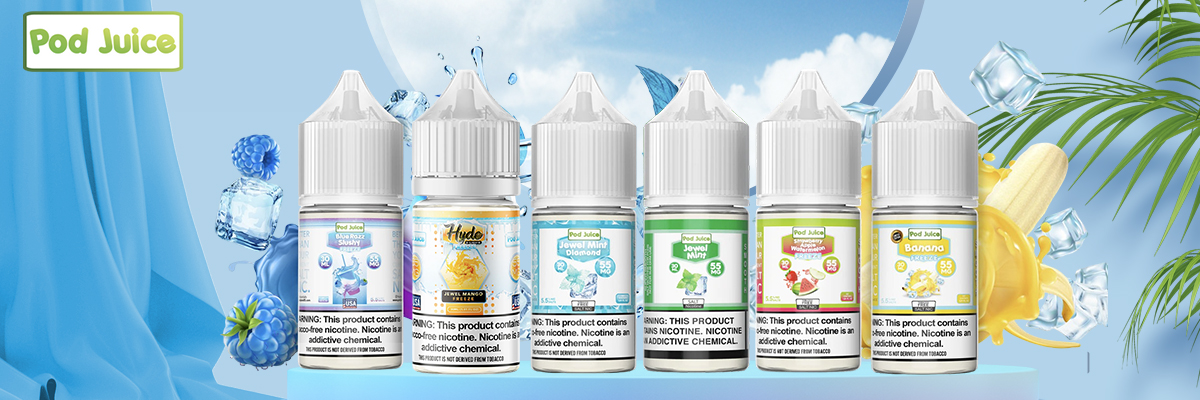 best e-juices 2024 - pod juice eliquid