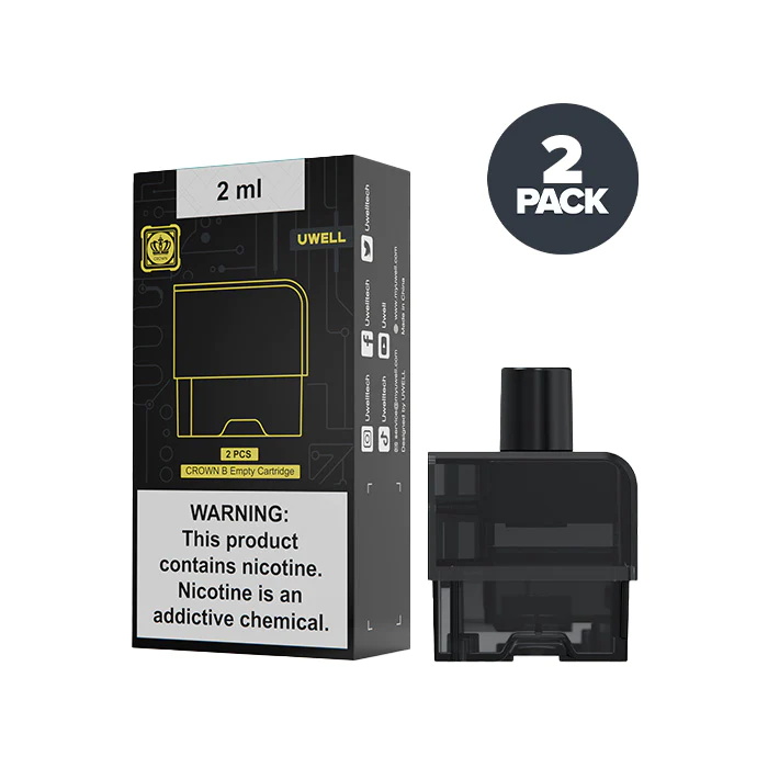 Uwell Crown B Empty Pod Cartridge 3.5ml (2pcs/pack)