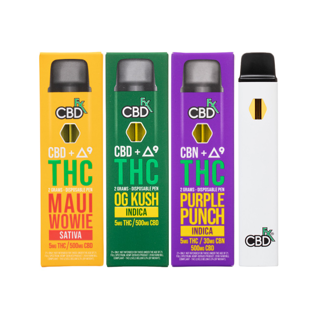 CBDfx Delta-9 THC Vape Pen Kit review