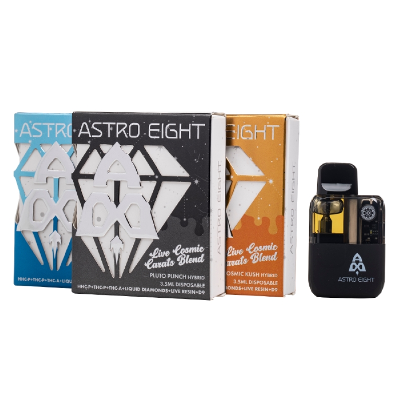 Astro Eight Live Cosmic Carats Blend Disposable Vape Kit review