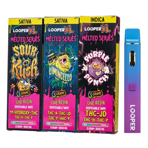 Looper XL Melted Series Live Resin Disposable Vape review