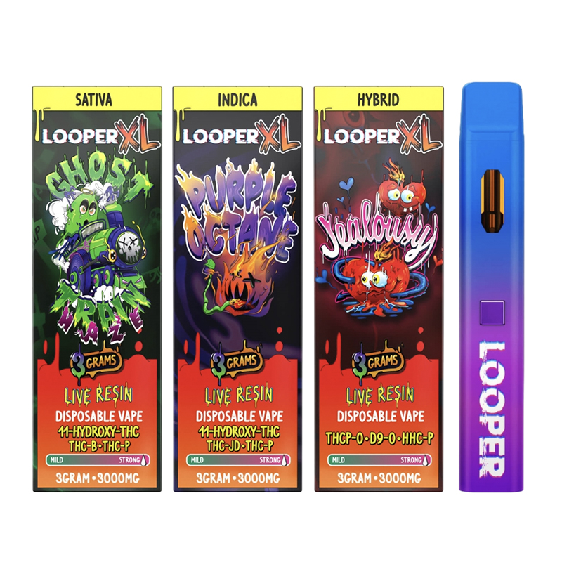 Looper XL Blended Disposable 3g - Great CBD Shop