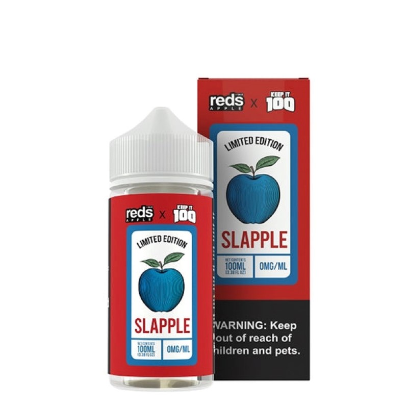 7 Daze Reds x Keep It 100 Slapple 100ml Vape Juice Best Price 5.94