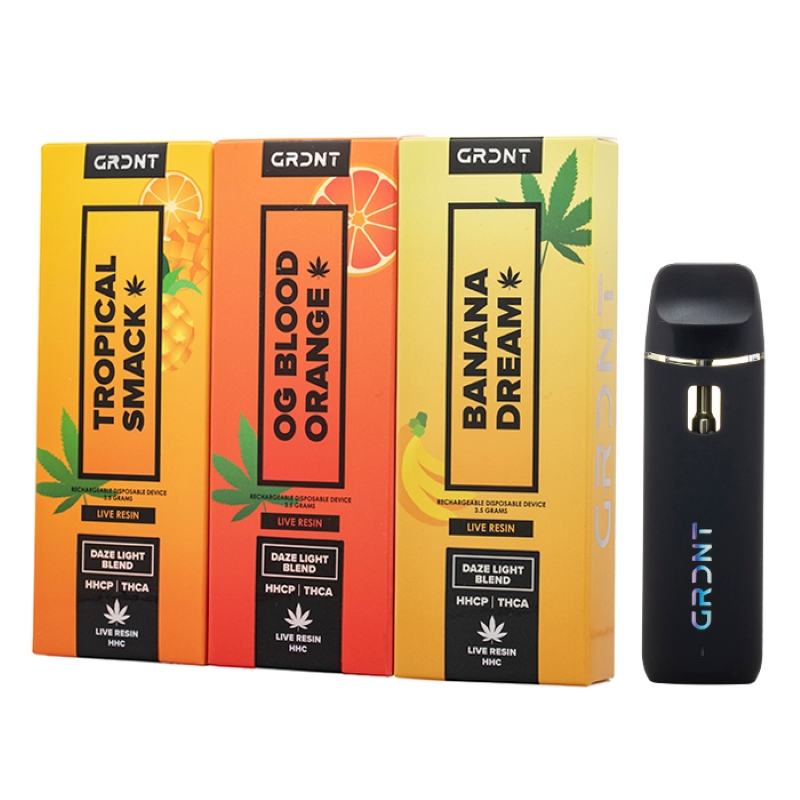 GRDNT Daze Light Blend Disposable Vape Kit review