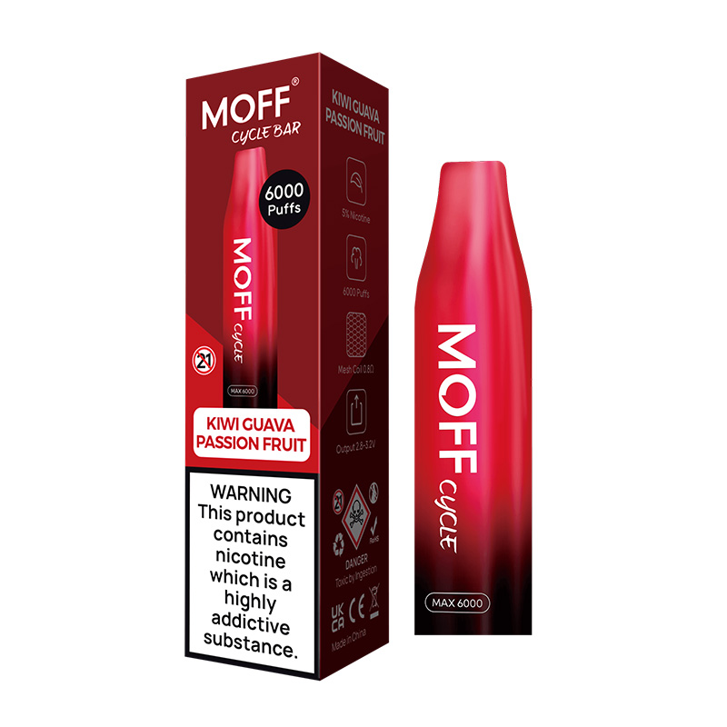 Moff Cycle Bar NFC 6000 Puffs Smart Disposable Vape review