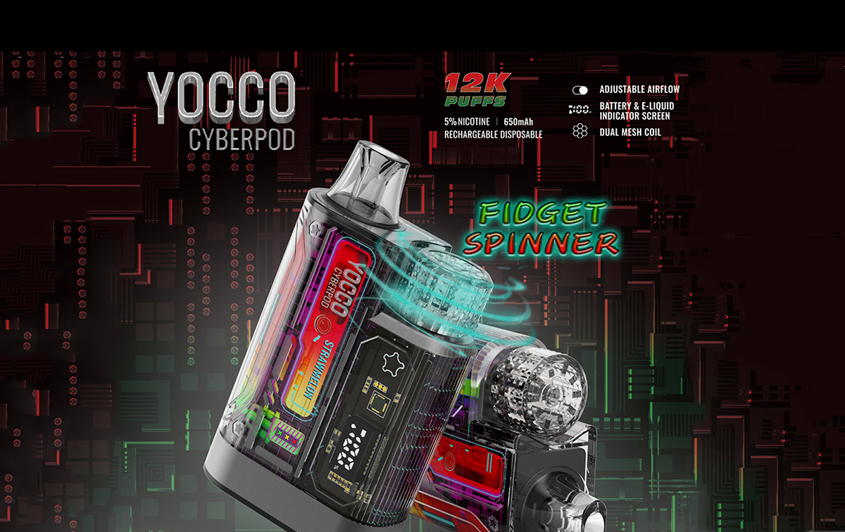 YOCCO Cyberpod 12000 hot sale