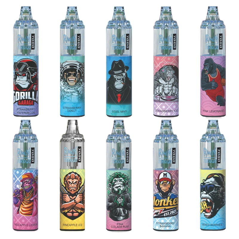 R and M Tornado 7000 Puffs Nicotine Free Disposable Vape Kit 14ml $12.99