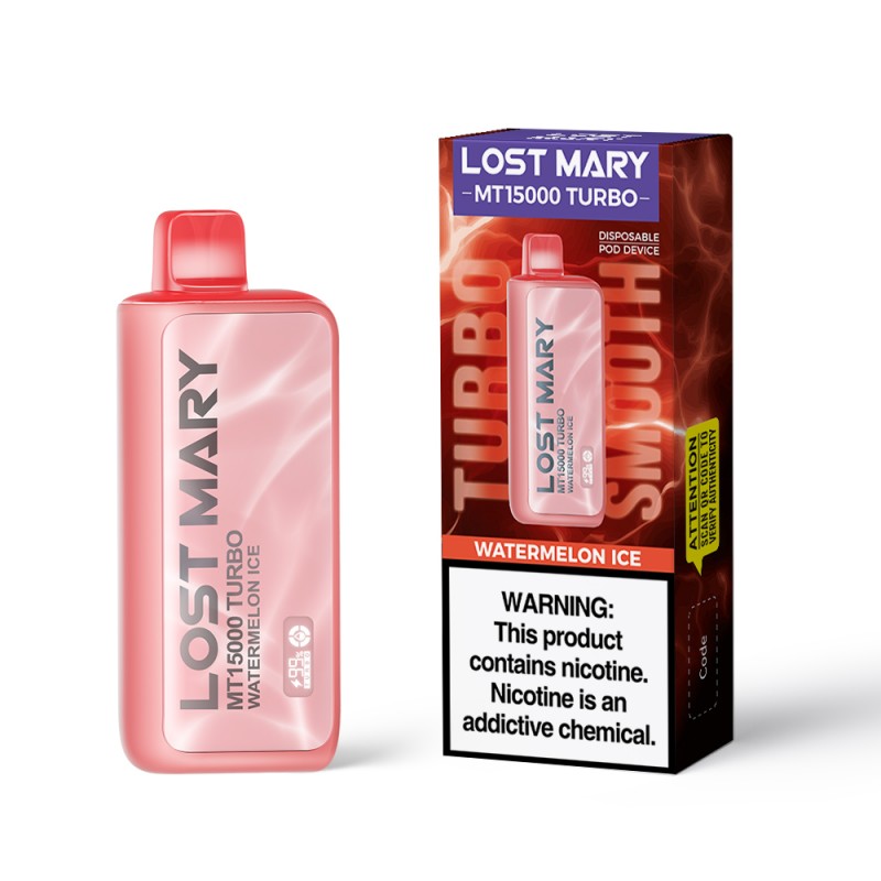 lost mary watermelon flavors Watermelon Lost Mary MT35000 Turbo Vape